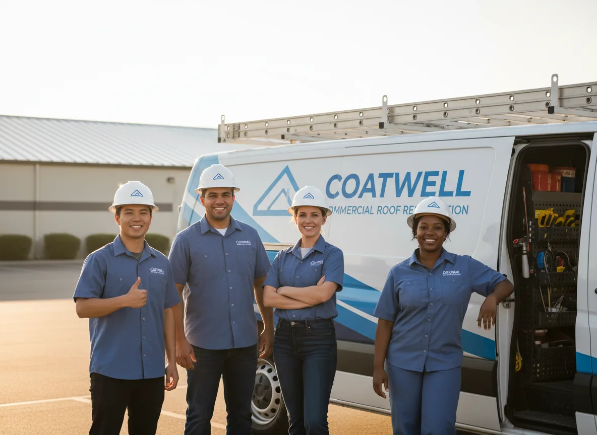 Commercial roof coating company in Nelson, WI